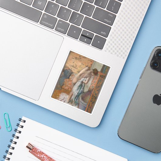 エドガー・デガス – エレーズルベイン（フェムスサント） シール (ノートパソコンとiPhone)