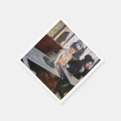 エドガー・デガス – カフェ スタンダードカクテルナプキン (角)