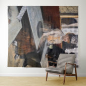 エドガー・デガス – カフェ タペストリー (インサイチュ(横))