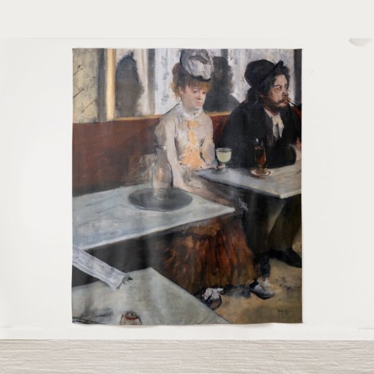 エドガー・デガス – カフェ タペストリー (正面)