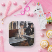 エドガー・デガス – カフェ ペーパープレート (パーティー)