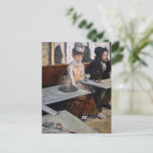 エドガー・デガス – カフェ ポストカード (スタンド正面)