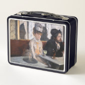 エドガー・デガス – カフェ メタルランチボックス (裏面)