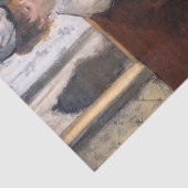 エドガー・デガス – カフェ 薄葉紙 (詳細)