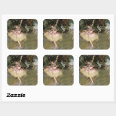 エドガー・デガス – ザ・スター1878 スクエアシール (シート)