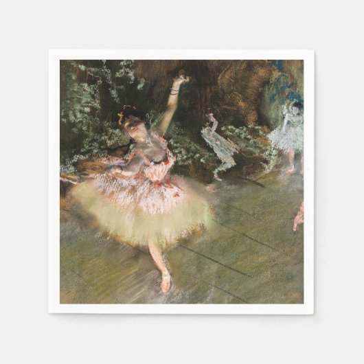 エドガー・デガス – ザ・スター1878 スタンダードカクテルナプキン (正面)