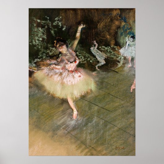 エドガー・デガス – ザ・スター1878 ポスター (正面)