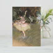 エドガー・デガス – ザ・スター1878 招待状 (スタンド正面)