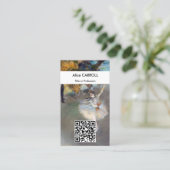 エドガー・デガス – ザ・スター – QRコード 名刺 (スタンド正面)