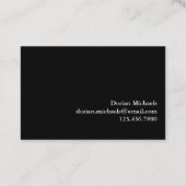 エドガー·デガス|ダンサーイングリーン 名刺 (裏面)