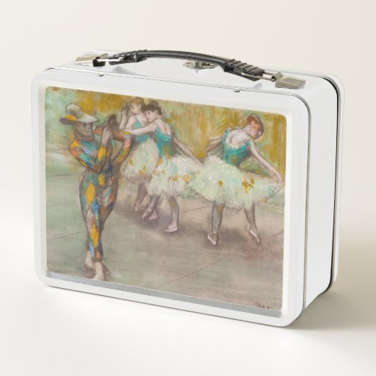 エドガー・デガス – ハーレクイン・ダンス メタルランチボックス (裏面)
