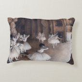 エドガー・デガス – バレエリハーサルステージ アクセントクッション (裏面)