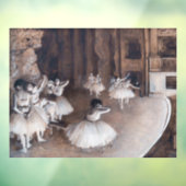 エドガー・デガス – バレエリハーサルステージ ウィンドウサイン (シート3)