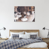 エドガー・デガス – バレエリハーサルステージ キャンバスプリント (インサイチュ (寝室))