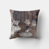 エドガー・デガス – バレエリハーサルステージ クッション (裏面)