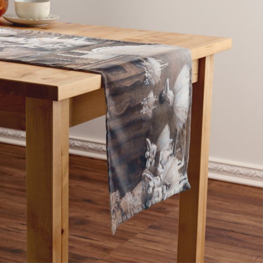 エドガー・デガス – バレエリハーサルステージ ショートテーブルランナー (インサイチュ)