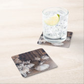 エドガー・デガス – バレエリハーサルステージ スクエアペーパーコースター (インサイチュ)