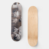 エドガー・デガス – バレエリハーサルステージ スケートボード (正面)