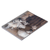 エドガー・デガス – バレエリハーサルステージ ノートブック (左側)