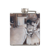 エドガー・デガス – バレエリハーサルステージ フラスク (裏面)