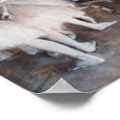 エドガー・デガス – バレエリハーサルステージ ポスター (角)