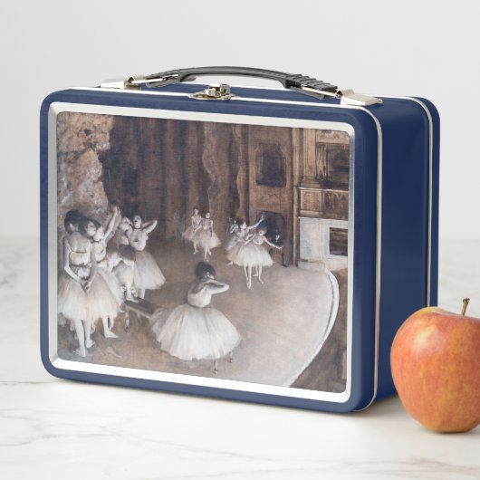 エドガー・デガス – バレエリハーサルステージ メタルランチボックス (インサイチュ)