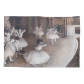 エドガー・デガス – バレエリハーサルステージ 枕カバー (裏面)