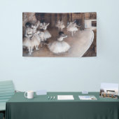 エドガー・デガス – バレエリハーサルステージ 横断幕 (トレードショー)