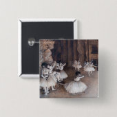 エドガー・デガス – バレエリハーサルステージ 缶バッジ (正面&裏面)