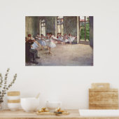 エドガー・デガス – バレエリハーサル1873級油 ポスター (キッチン)