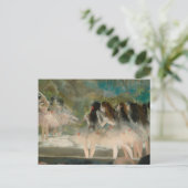 エドガー・デガス – バレエAt The Paris Opera シーズンポストカード (スタンド正面)