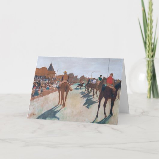 エドガー・デガス – パレード カード (正面)