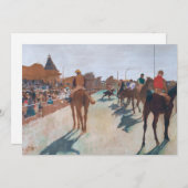 エドガー・デガス – パレード サンキューカード (正面/裏面)