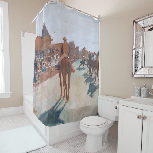 エドガー・デガス – パレード シャワーカーテン (インサイチュ)