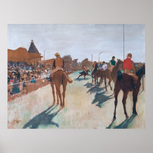 エドガー・デガス – パレード ポスター (正面)