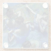 エドガー·デガス|ブルーダンサー， c.1899 ガラスコースター (裏面)