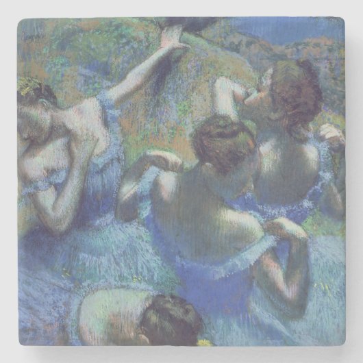 エドガー·デガス|ブルーダンサー, c.1899 ストーンコースター (正面)