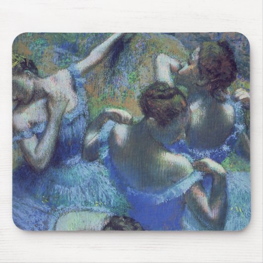 エドガー·デガス|ブルーダンサー, c.1899 マウスパッド (正面)