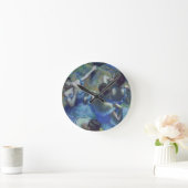 エドガー·デガス|ブルーダンサー， c.1899 ラウンド壁時計 (ホーム)