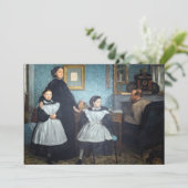 エドガー・デガス – ベレリ・ファミリー サンキューカード (スタンド正面)