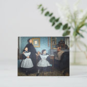 エドガー・デガス – ベレリ・ファミリー ポストカード (スタンド正面)