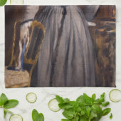 エドガー・デガス – マルゲライト・ド・ガス キッチンタオル (折り畳み)