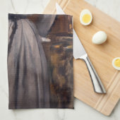 エドガー・デガス – マルゲライト・ド・ガス キッチンタオル (四つ折り)