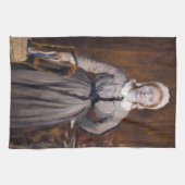 エドガー・デガス – マルゲライト・ド・ガス キッチンタオル (横)