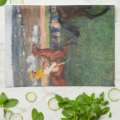 エドガー・デガス – レース キッチンタオル (折り畳み)