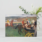 エドガー・デガス – レース 招待状 (スタンド正面)