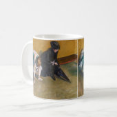 エドガー・デガス – 待機中 コーヒーマグカップ (正面左)