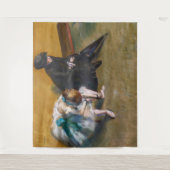 エドガー・デガス – 待機中 タペストリー (正面)