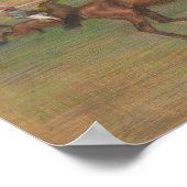 エドガー・デガス – 競走馬 ポスター (角)