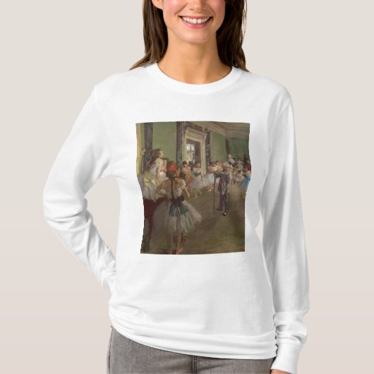 エドガー·デガス|踊りクラス， c.1873-76 tシャツ (正面)